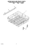 Diagram for 09 - Upper Rack And Track Parts