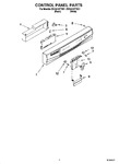 Diagram for 02 - Control Panel Parts