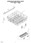 Diagram for 09 - Upper Rack And Track Parts