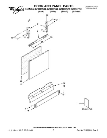 Diagram for DU1300XTVQ2