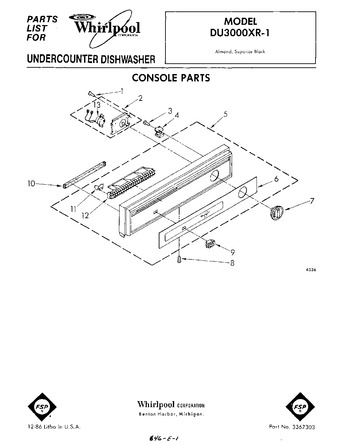 Diagram for DU3000XR1