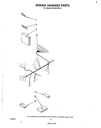 Diagram for DU3016XL0