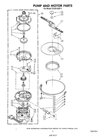 Diagram for DU3016XR1