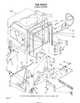 Diagram for 02 - Tub , Literature And Optional