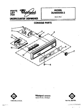 Diagram for DU4000XR2