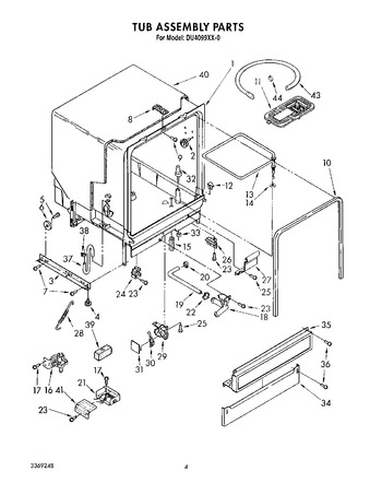 Diagram for DU4099XX0