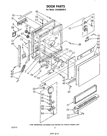 Diagram for DU4500XM0