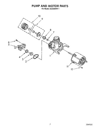 Diagram for DU5000XW1