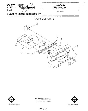 Diagram for DU5004XM1