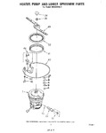 Diagram for 06 - Heater, Pump, And Lower Sprayarm