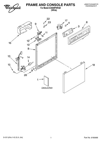 Diagram for DU600PWKQ0