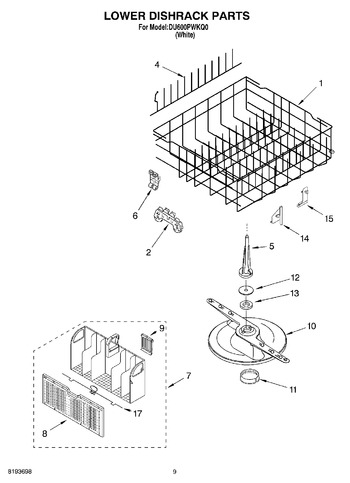 Diagram for DU600PWKQ0