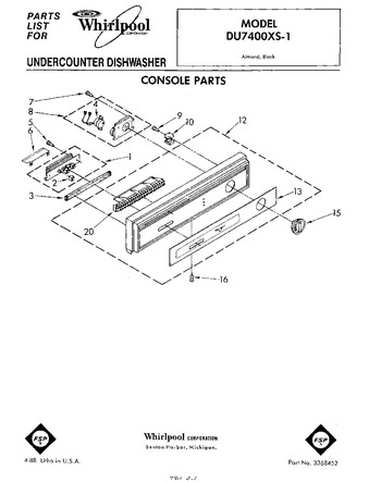 Diagram for DU7400XS1