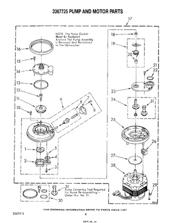 Diagram for DU7500XR2