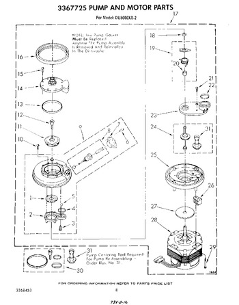 Diagram for DU8000XR2