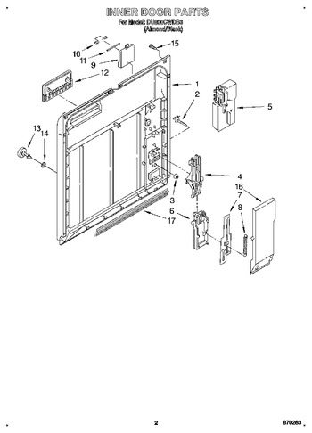 Diagram for DU800CWDB0