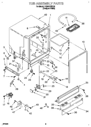 Diagram for DU800CWDQ3