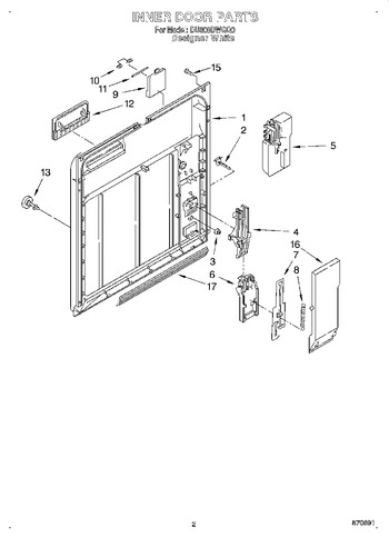 Diagram for DU800DWGQ0