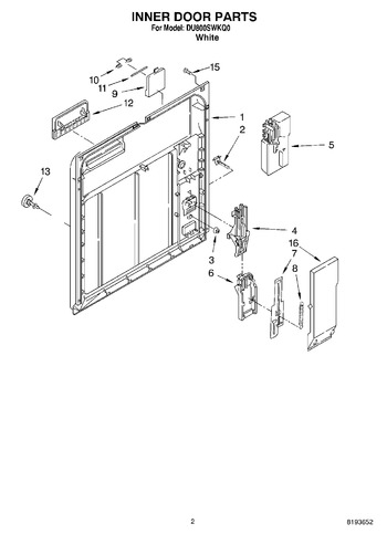 Diagram for DU800SWKQ0