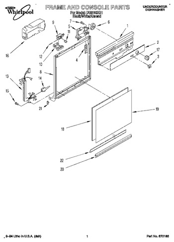 Diagram for DU8016XB1