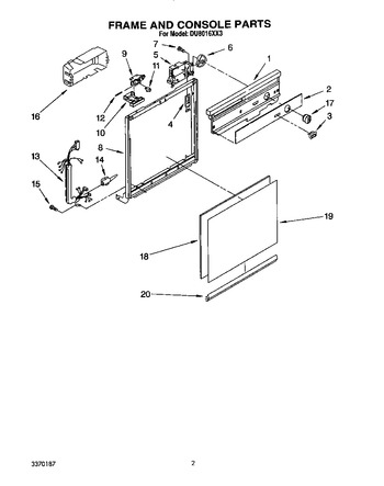 Diagram for DU8016XX3