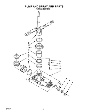 Diagram for DU8016XX5