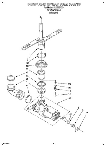 Diagram for DU8016XX6