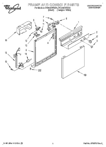 Diagram for DU805DWGQ0