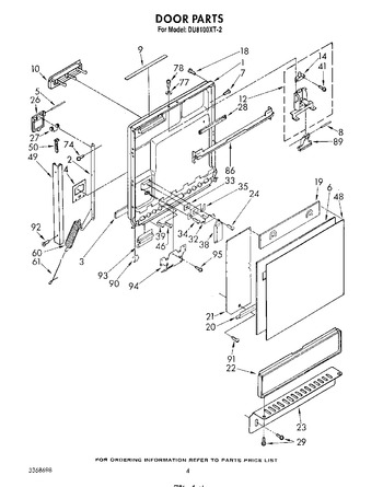 Diagram for DU8100XT2