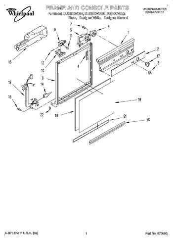 Diagram for DU810CWDB5