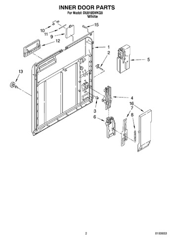 Diagram for DU810SWKQ0