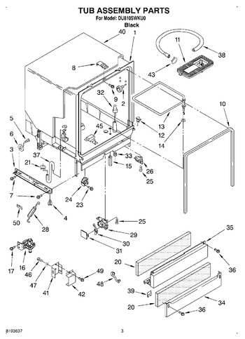 Diagram for DU810SWKU0