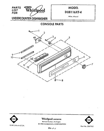 Diagram for DU8116XT4