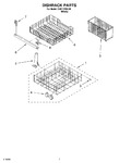 Diagram for 06 - Dishrack Parts