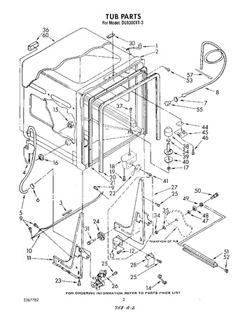 Diagram for DU8300XT3