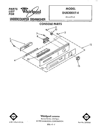 Diagram for DU8300XT4