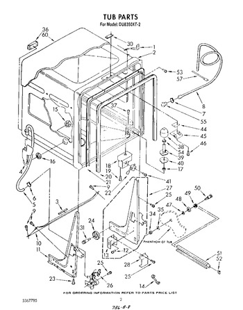 Diagram for DU8350XT2