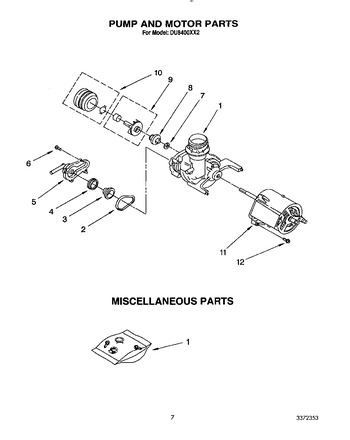 Diagram for DU8400XX2