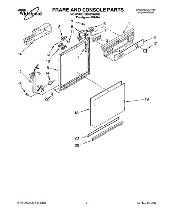 Diagram for DU840CWDQ2