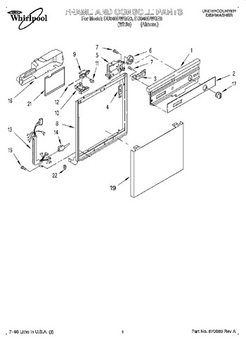 Diagram for DU840DWGZ0