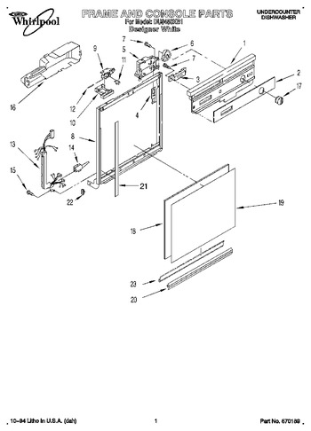 Diagram for DU8450XB1