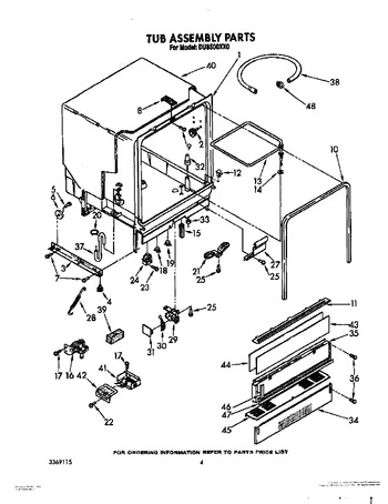 Diagram for DU8500XX0