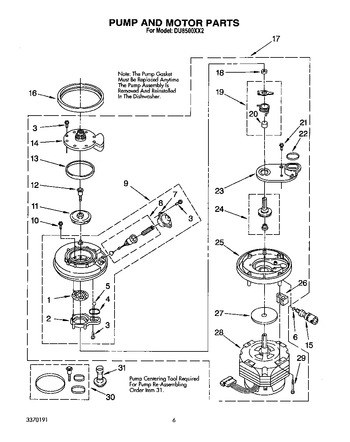 Diagram for DU8500XX2