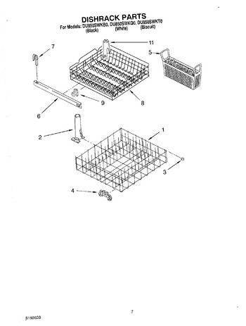 Diagram for DU850SWKT0