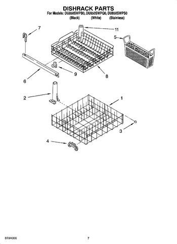 Diagram for DU850SWPS0