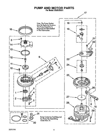 Diagram for DU8530XX1