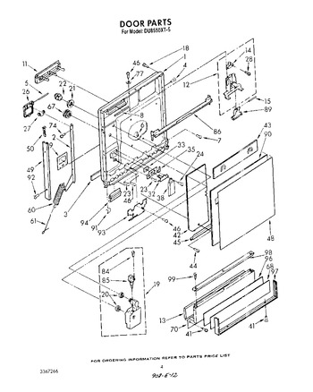 Diagram for DU8550XT5