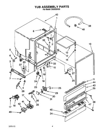 Diagram for DU8550XX0