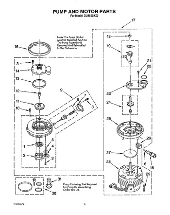 Diagram for DU8550XX0