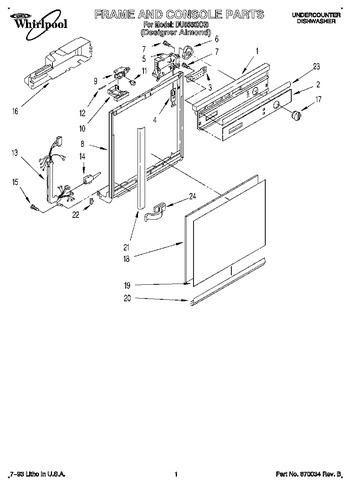 Diagram for DU8560XX0